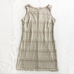 J Howard Lace Shift Dress